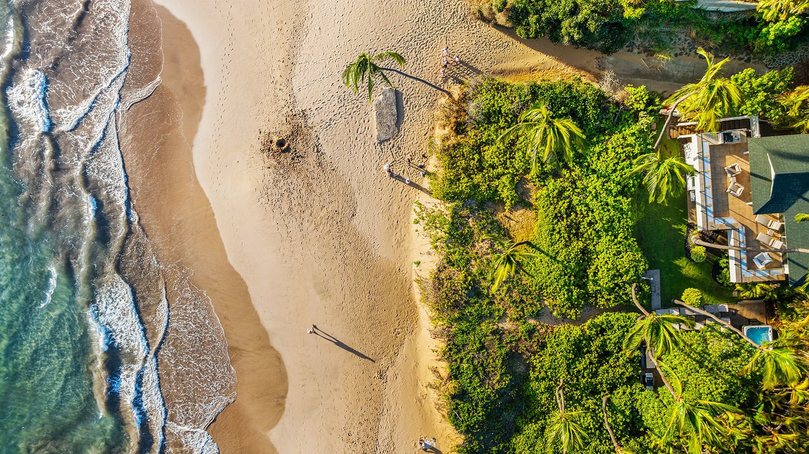 Private beach access