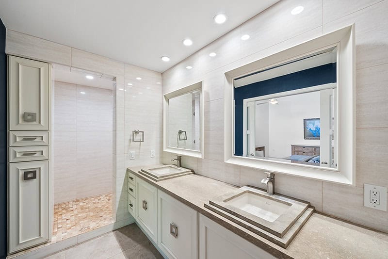 Primary master suite bathroom